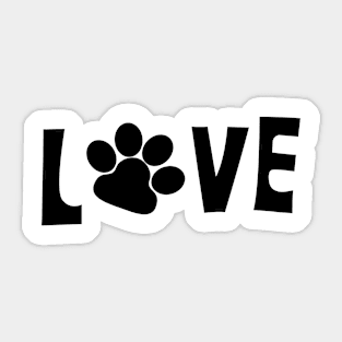 Love Dogs Sticker